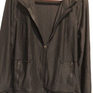 Golf / Athletic Full Zip RBX Jacket – Black Wm XL